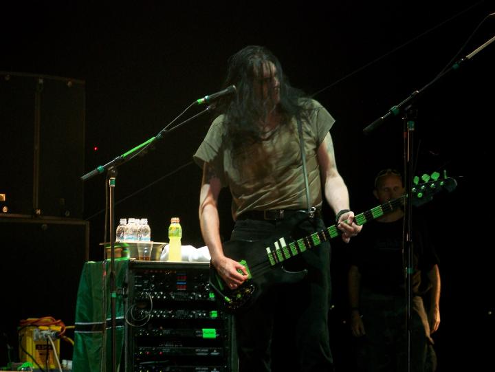 Peter Steele / Type O Negative @ Rockwave Festival 2007 at Terra Vibe (Malakása) near Athens, Greece (Sun 1 July 2007)