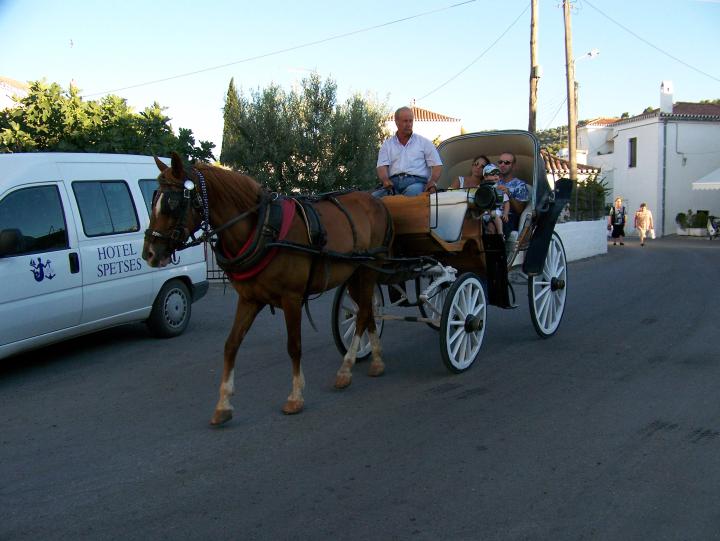 Spetses Hotel on Spetses Island in Greece (July 2007)