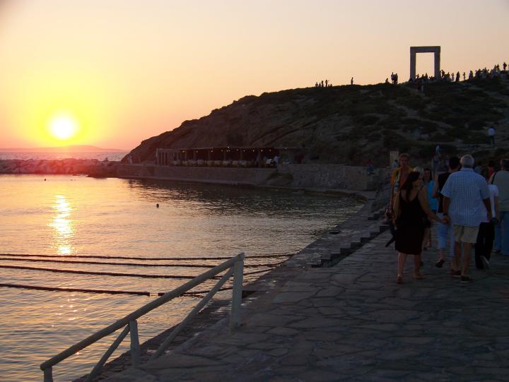 Temple of Apollo on Naxos Island in Greece (July 2007)