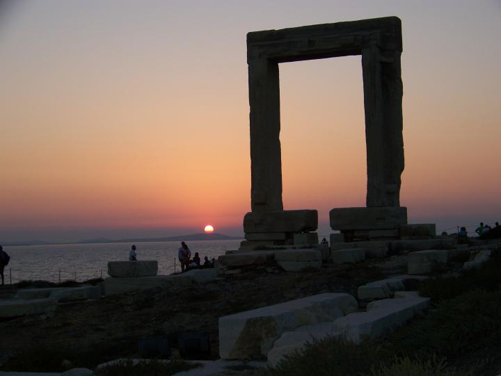 Temple of Apollo on Naxos Island in Greece (July 2007)