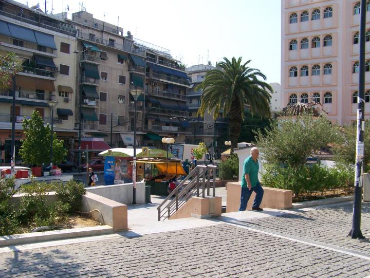 The Metro To The Acropolis in Athens, Greece (Thu June 21, 2007)