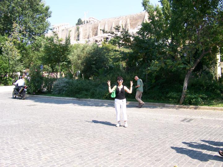 Just Outside The Acropolis in Athens, Greece (Thu June 21, 2007)
