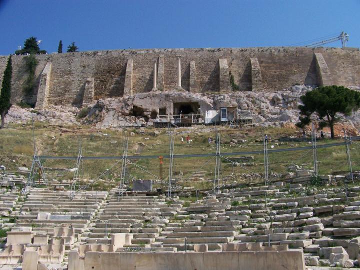 The Odeon of Herodes Atticus @ The Acropolis in Athens, Greece (Thu June 21, 2007)