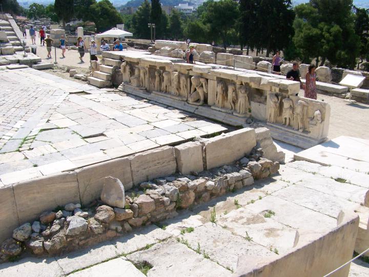 The Theatre of Dionysus @ The Acropolis in Athens, Greece (Thu June 21, 2007)