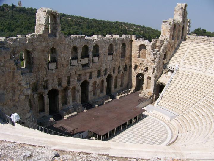 The Theatre of Dionysus @ The Acropolis in Athens, Greece (Thu 21 June 2007)