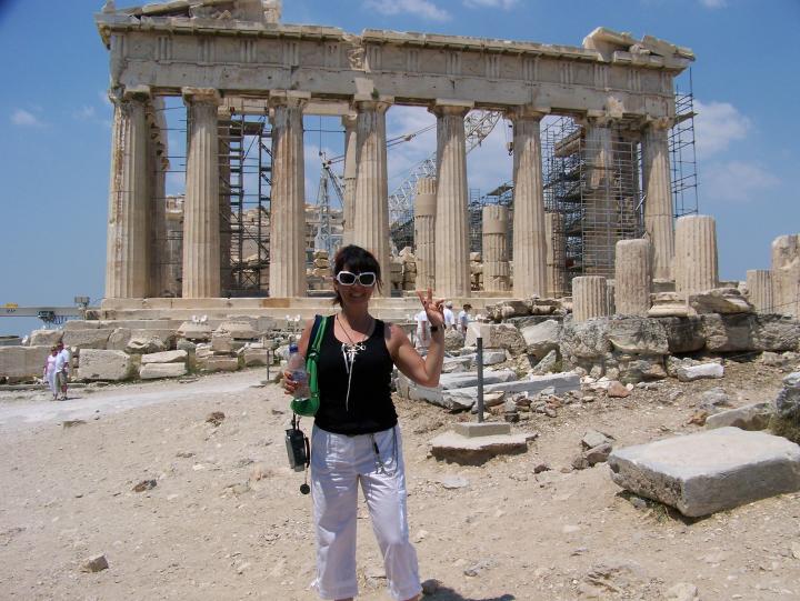 The Parthenon @ The Acropolis in Athens, Greece (Thu 21 June 2007)