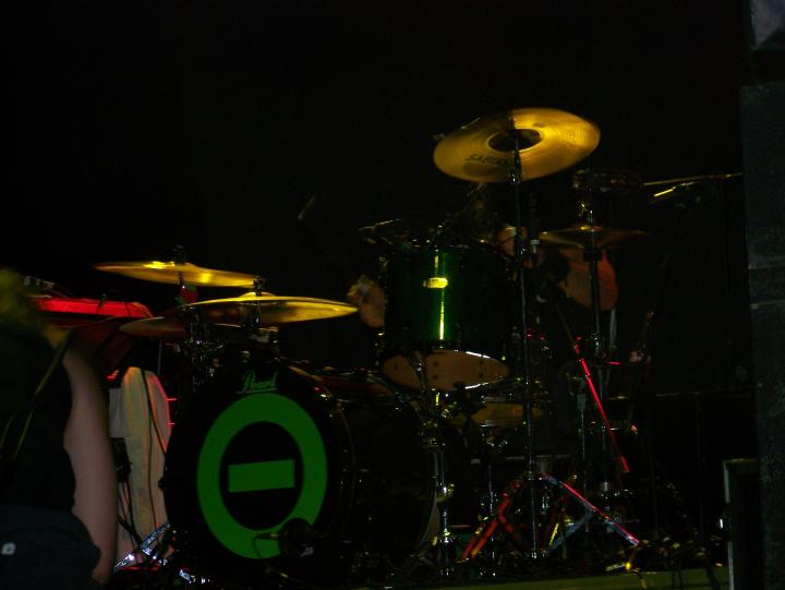 Johnny Kelly (drums, percussion) / Type O Negative @ Rockwave Festival in Athens, Greece (1 July 2007)