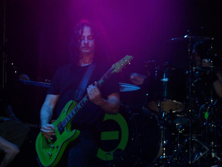 Kenny Hickey (guitar, backing and co-lead vocals) / Type O Negative @ Rockwave Festival in Athens, Greece (Sun 1 July 2007)
